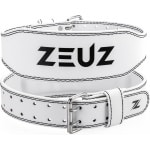 ZEUZ Lifting Belt voor Fitness & CrossFit - Gewichthefriem - Powerlift & Gewichtheffen Riem - Wit - Maat L