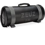 ZEUZ Powerbag 5 KG - Core Power Bag voor Fitness & CrossFit - Sandbag & Gewichtzak - 55 x 22 cm - Zwart & Grijs