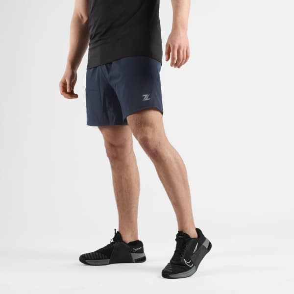 ZEUZ Shorts - Broekje - Man - Sportbroekje voor Fitness & CrossFit - Donkerblauw - Maat XXL
