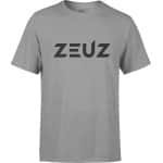 ZEUZ Sport T-Shirt Unisex - Sportkleding Man & Vrouw - Fitnesskleding Heren & Dames - Jongens & Dames Kleding voor Fitness, CrossFit & Gym - Maat XS - Grijs