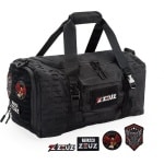 ZEUZ Sporttas Dames & Heren voor Fitness & CrossFit - Sportzak & Sport Tas - Schoudertas - Gym Duffel Bag - Reistas & Weekendtas - 40 Liter - Zwart