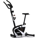 Zipro Beat RS Hometrainer Magnetische Fiets, Hartslagsensoren, Gemakkelijk te transporteren, Antislippedalen, Flessenhouder, Homegym, Stabiele structuur, Max. gebruikersgewicht 120 kg, zwart en wit