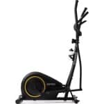 Zipro Burn Gold Magnetische Crosstrainer, Hartslagsensoren, Gemakkelijk te transporteren, Antislippedalen, Flessenhouder, Homegym, Stabiele structuur, Max. gebruikersgewicht 120 kg, zwart en goud