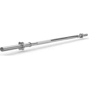 Zipro® Halterstang 150cm ⌀28mm - Schroefsluiting Star Lock - Barbell - Gewichtenstang - halters en gewichten - Geschikt voor Krachttraining, Fitness, CrossFit & Functional Training - Sport Gewichten voor Thuis