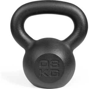 Zipro® Kettlebell Gietijzer 8 kg - Ergonomische & Brede Handgreep - Geschikt voor CrossFit & Fitness - Conditietraining - Duurzaam en Comfortabel - Voor Beginners en Professionele sporters