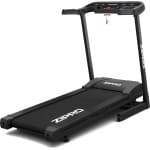 Zipro® Pulse Elektrische Loopband 1-12 km/h - Wandelband - Cardiotraining - LCD-display - 12 Programma's - Eenvoudig opvouwen naar een verticale positie - Nauwkeurige gegevensmeting - Hartslagmeting