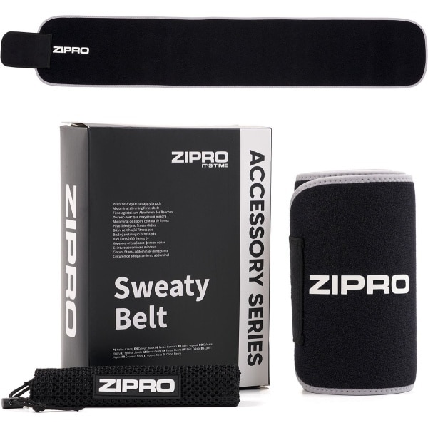 Zipro® SWEATY BELT Power Belt Powerlift Riem - 1100cm x 20cm - Lifting Belt - Lever Belt - Gewichthefriem - Geschikt voor Krachttraining, Fitness, CrossFit & Functional Training - Voor Beginners en Professionele sporters