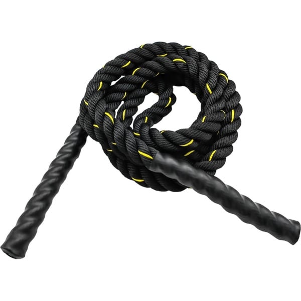 Zware springtouwen voor fitness - 13 kg gewogen springtouw voor volwassenen - gevechtstouwen voor mannen en vrouwen - totale lichaamstraining - krachttraining in de sportschool - verbeter kracht - html content nodig springtouw