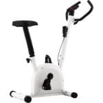 vidaXL - Hometrainer - met - bandweerstand - wit