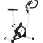 vidaXL - Hometrainer - met - bandweerstand - zwart