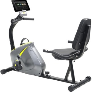 vidaXL - Ligfiets - hometrainer - magnetisch - met - hartslagmeter