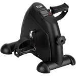 AGM Stoelfiets - Fietstrainer - Bewegingstrainer - Mini Hometrainer - Bureaufiets - Met 2 Accesoires - Voor Bejaarden, Kantoor, Thuis - Zwart