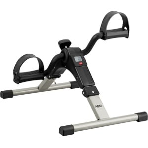 AGM Stoelfiets - Inclusief computer - Bureaufiets - Hometrainer - Under Deskbike - Beentrainer - Pedaaltrainer - Fietstrainer - Bewegingstrainer - Mini hometrainer