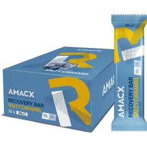 Amacx Recovery Bar - Proteine Repen - Eiwitrepen- Eiwitreep - Salty Caramel - 12 pack