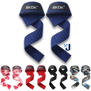 Anti-Slip Silicone Weightlifting Straps, 1 Pair, Strength Training Wrist Support - Perfect for Crossfit, Deadlifts, Powerlifting, Gym Hand Grips - Durable & Comfortable - Black