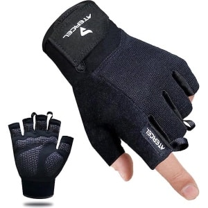 Atercel Fitnesshandschoenen, trainingshandschoenen voor crossfit, bodybuilding, wielrennen, gym, krachttraining, sporthandschoenen voor dames en heren