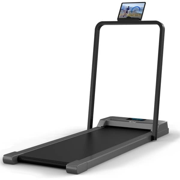 Brixy Loopband - 1-10km/u - Wandelband - LED Display & Afstandsbediening - Bluetooth - App - Walking Pad - Antraciet