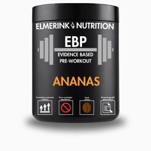 Elmerink Nutrition - Evidence Based Pre-Workout Ananas - 60 Doseringen