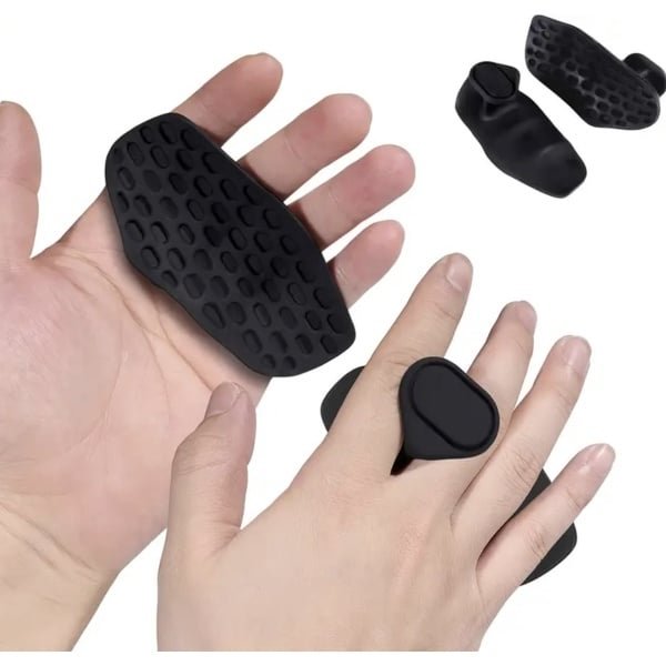 Ergonomische Fitness Grip - Gymhandschoen - Fitnesshandschoen - Anti Eelt - Sportschool - Comfortabele Handbescherming voor Krachttraining en Gripverbetering - 2 Stuks - In Bewaarcase met Rits en Ophanghaakje