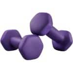 Halters Set Van 2 - Korte Hexagon Halterset Met Neopreen Coating - Voor Thuis Fitness Krachttraining En Workout