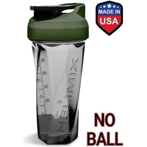 Helimix Vortex Shaker - Kleur Kale Groen - Geen blending bal of garde nodig - Beste draagbare pre-workout wei-eiwit fitness beker - Mixt Cocktails, Smoothies en Shakes - Bidon is vaatwasserbestendig