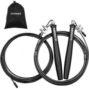 High-speed springtouw voor crossfit, boksen - verstelbare lengte met reservetouw inbegrepen