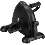 Himaly Stoelfiets - Fietstrainer - Bewegingstrainer - Mini Hometrainer - Bureaufiets - Met 2 Accesoires - Voor Bejaarden, Kantoor, Thuis - Zwart
