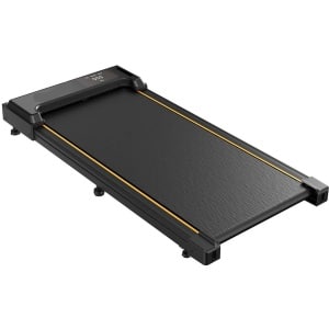 Loopband - Walking Pad - Wandelband - Hardloopband - Loopbanden - 2-in-1 - met 2,5 PK Motor - LED Display en Afstandsbediening - Ultradunne Treadmill voor Thuis en Kantoor - Max. 100 kg - Snelheid 1-6 km/u