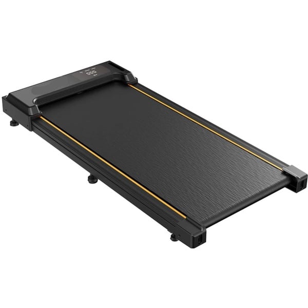 Loopband - Walking Pad - Wandelband - Hardloopband - Loopbanden - 2-in-1 - met 2,5 PK Motor - LED Display en Afstandsbediening - Ultradunne Treadmill voor Thuis en Kantoor - Max. 100 kg - Snelheid 1-6 km/u
