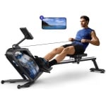 MERACH Water Resistance Roeitrainer - Water roeitrainer - Roeimachine - Roeitrainers voor Thuis - Met App en Bluetooth
