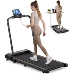 Mila Shop Loopband - Hometrainer - Loopband - fitness - Loopband inklapbaar - Loopband elektrisch - motor - Led display - Afstandsbediening- 120KG