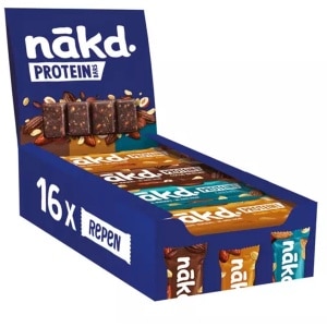 NAKD Protein Bar - Eiwitreep - Eiwitrepen - Mix Box - 720 gram (16 repen)