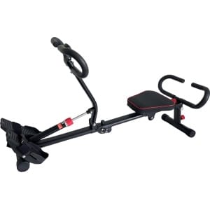 Orange Gym, inklapbare Roeitrainer - Roeimachine - Roeiapparaat - 12 weerstandsniveaus - Digitaal display - Fitnessapparaat voor thuis