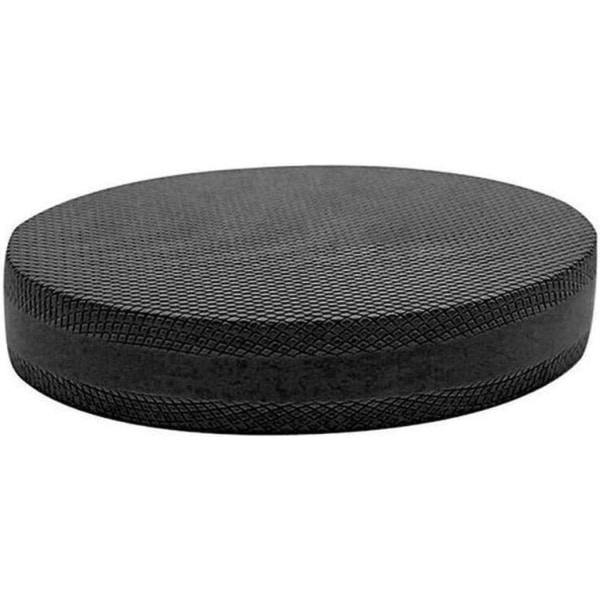 Ovale balanskussen - coördinatietrainer voor yoga en fitness - zacht en comfortabel - full-body training - core stabiliteit en krachttraining - zwart