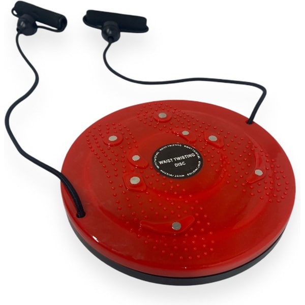 Padisport Twister Disc Rood - Twister Disc - Core Twister - Twister Fitness - Waist Twister - Twistfit Draaischijf - Twist And Shape - Cardio Twister - Rood