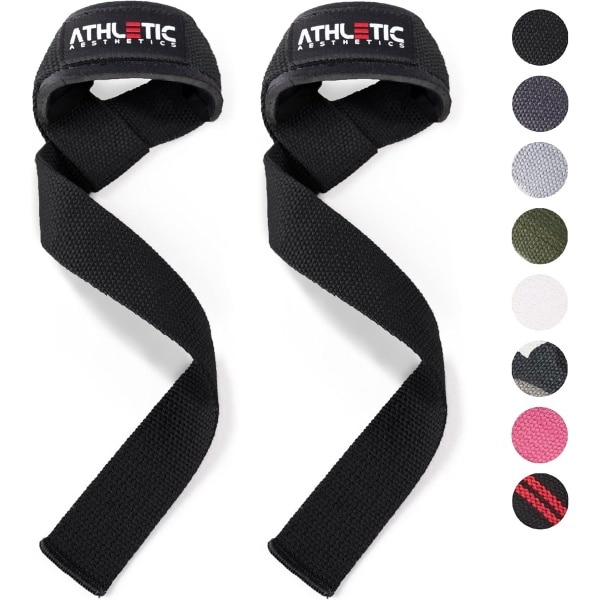 Professionele Lifting Straps voor Krachttraining - 60 cm voor Deadlifting en Gewichtheffen