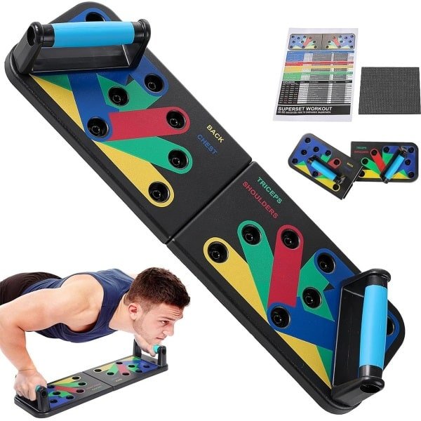 Solfit - Push up Bord - Push up Board - Opdruksteunen - Home Workout - Fitness - Krachttraining - MUSCLEPLATE