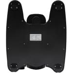 Stemily Stoelfiets - Bureaustoel - Deskbike - Hometrainer - 5 Snelheden - LCD-Scherm - Masserende Pedalen - 35x44x26cm