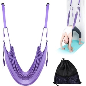 Stretchband voor yoga en fitness, zeer elastische weerstandsbanden, yoga, elastische krachttraining, gymnastiekband, yoga, stretch riem voor revalidatie, pilates, ballet, cheerleading, spagat,