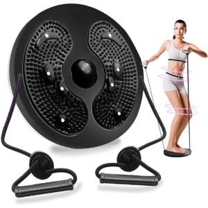 Taille Twister Disc Voor Vrouwen - Fluisterstille Draaischijf Voor Cardio - Gewichtsverlies En Tailletraining - Fitness Toning Schijf Voor Thuis Workout**