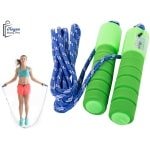 Verstelbaar springtouw met toonbank - Perfect voor Fitness & CrossFit - springtouw volwassenen - springtouwen - springtouw kinderen - groente