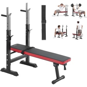 Verstelbare Halterbank voor Thuisgym - Multifunctionele Gewichtsbank voor Krachttraining en Oefeningen