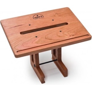 WaterRower Laptop Steun Kersenhout - Houten Laptophouder voor Roeitrainer - Geschikt voor Laptops tot 17 Inch - Eenvoudige Montage - Veiligheidsrand - Diverse Houtsoorten