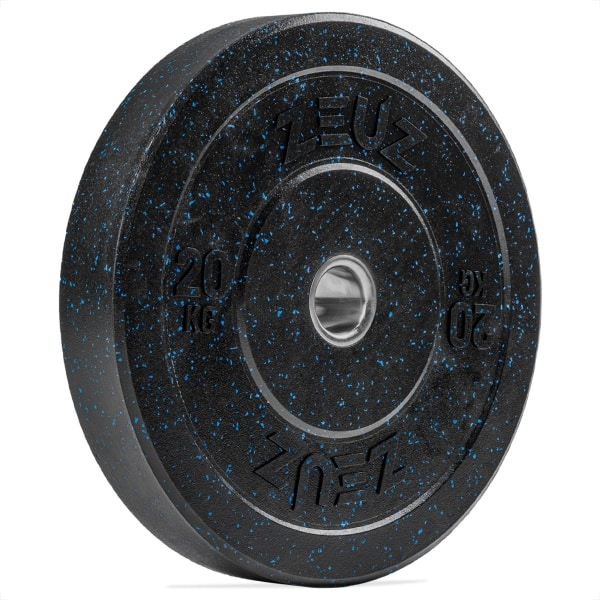 ZEUZ 1 Stuk Halterschijf 20 KG - Gewichten Set - 20kg Bumper Plates voor 50 mm Halter - voor CrossFit & Fitness