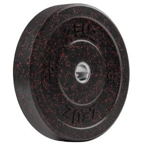 ZEUZ 1 Stuk Halterschijf 25 KG - Gewichten Set - 25kg Bumper Plates voor 50 mm Halter - voor CrossFit & Fitness