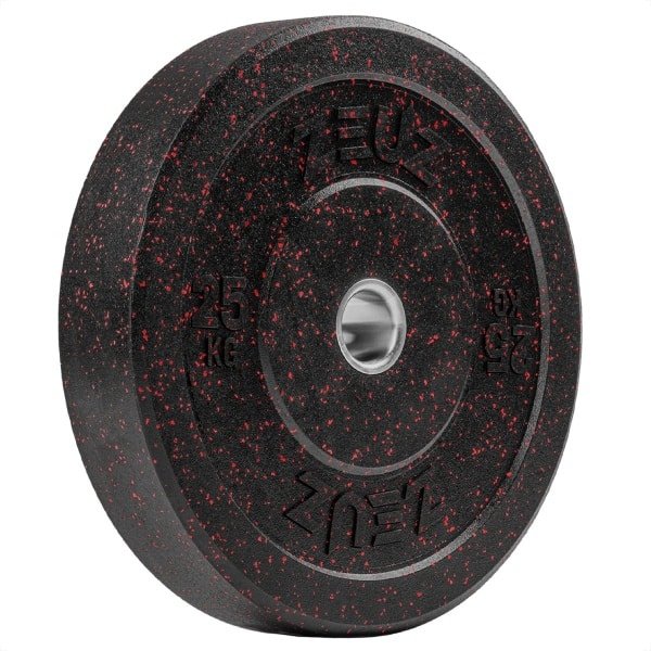 ZEUZ 1 Stuk Halterschijf 25 KG - Gewichten Set - 25kg Bumper Plates voor 50 mm Halter - voor CrossFit & Fitness