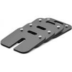 Zipro® Halterschijf voor SQUARE Dumbell 4x 2kg - Halter gewichten - Gietijzeren - Geschikt voor Fitness, CrossFit & Functional Training - Sport Gewichten voor Thuis - Gewicht Schijf - Voor Beginners en Professionele sporters