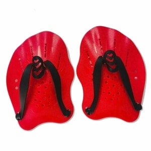 1 paar Kracht zwem Peddels - Verstelbare zwempeddels - Siliconen peddels - Zwemtrainingspeddels - Waterpeddels Krachttraining - Hulpzwembadtrainingsapparatuur Accessoires - Geschikt voor volwassenen - Unisex - 20x13,5 cm