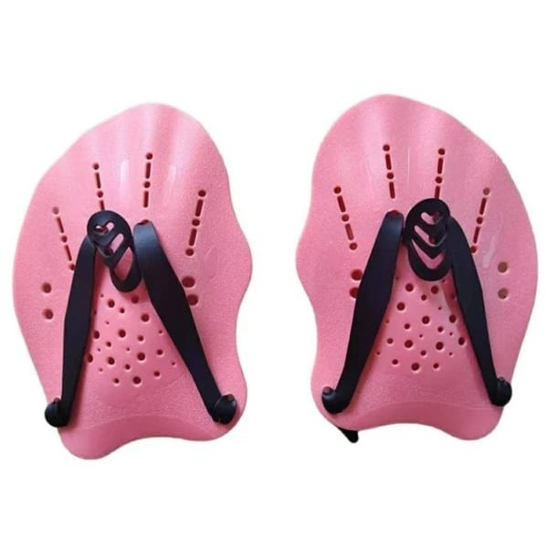 1 paar Power Swim Paddle voor kinderen - Verstelbare zwempeddels - Siliconen peddels - Zwemtrainingspeddels - Waterpeddels Krachttraining - Hulpzwembad-oefenapparatuur Accessoires - Geschikt voor kinderen - Unisex - 18,5x12,5cm