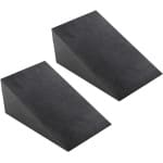 2 stuks verstelbare yogablokken wig voor yoga en yogamatten - squathelling plank voor krachttraining van kniebuigingen en deadlifts